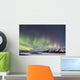 Aurora Borealis over Bove Wall Decal Design 3