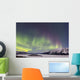 Aurora Borealis over Bove Wall Decal Design 3