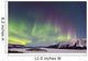 Aurora Borealis over Bove Wall Decal Design 3