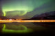Aurora Borealis over Nares Wall Decal Design 1