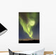 Aurora Borealis over Emerald Wall Decal Design 7