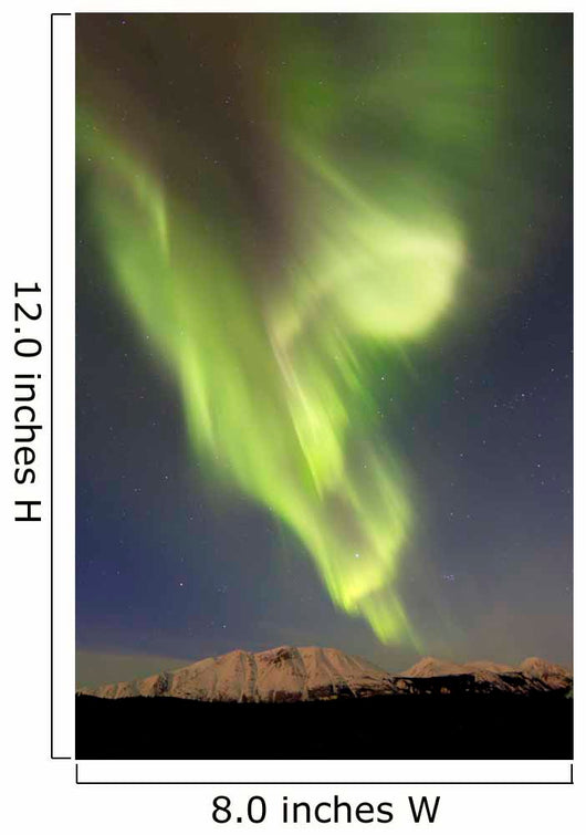 Aurora Borealis over Emerald Wall Decal Design 7