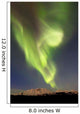 Aurora Borealis over Emerald Wall Decal Design 7