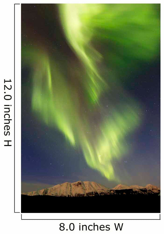 Aurora Borealis over Emerald Wall Decal Design 6