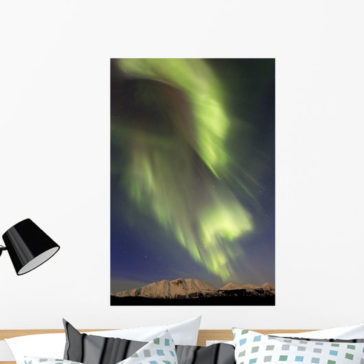 Aurora Borealis over Emerald Wall Decal Design 5