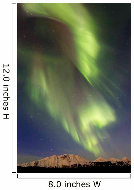 Aurora Borealis over Emerald Wall Decal Design 5