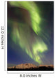 Aurora Borealis over Emerald Wall Decal Design 5