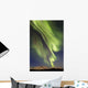 Aurora Borealis over Emerald Wall Decal Design 4