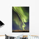 Aurora Borealis over Emerald Wall Decal Design 4