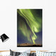 Aurora Borealis over Emerald Wall Decal Design 4