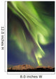 Aurora Borealis over Emerald Wall Decal Design 4