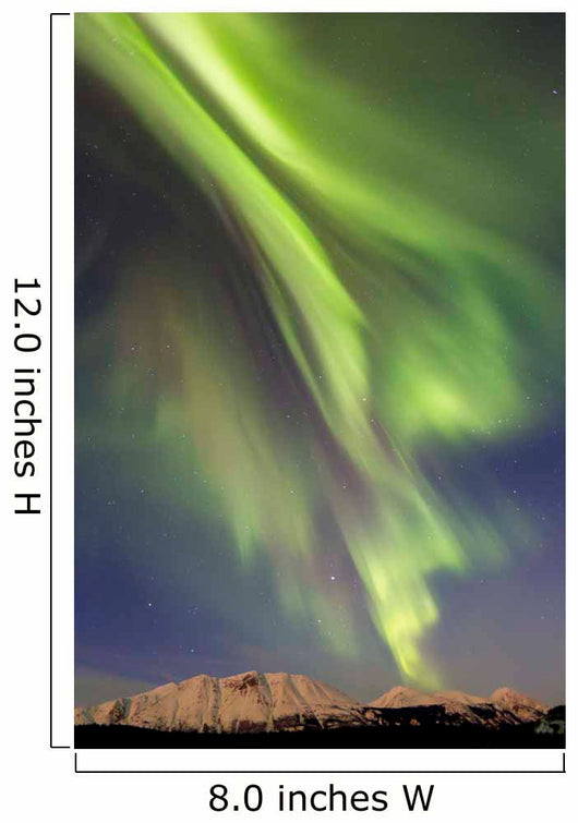 Aurora Borealis over Emerald Wall Decal Design 3