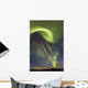 Aurora Borealis over Emerald Wall Decal Design 2