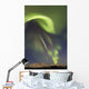 Aurora Borealis over Emerald Wall Decal Design 2