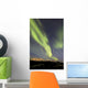 Aurora Borealis over Emerald Wall Decal Design 1