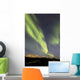 Aurora Borealis over Emerald Wall Decal Design 1