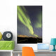 Aurora Borealis over Emerald Wall Decal Design 1