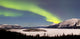 Aurora Borealis over Bove Wall Decal Design 2