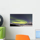 Aurora Borealis over Bove Wall Decal Design 1
