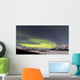 Aurora Borealis over Bove Wall Decal Design 1