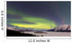 Aurora Borealis over Bove Wall Decal Design 1