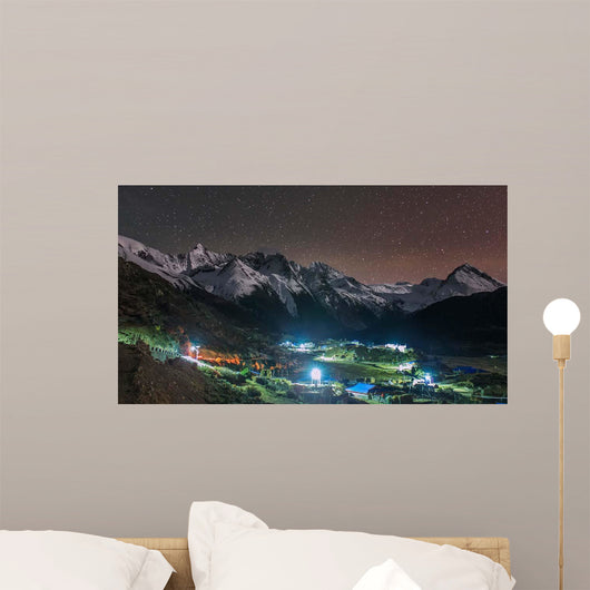 Starry Night Laigu Village Wall Decal