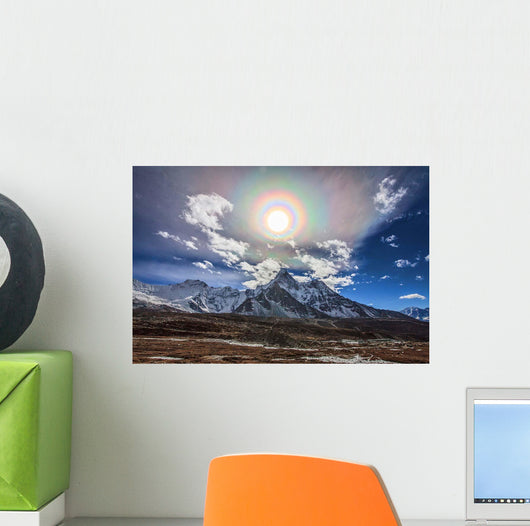 Solar Corona above Ama Wall Decal