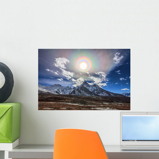 Solar Corona above Ama Wall Decal