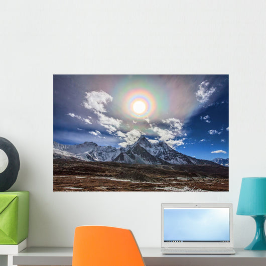 Solar Corona above Ama Wall Decal