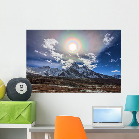 Solar Corona above Ama Wall Decal