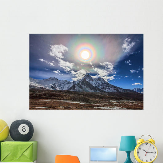 Solar Corona above Ama Wall Decal