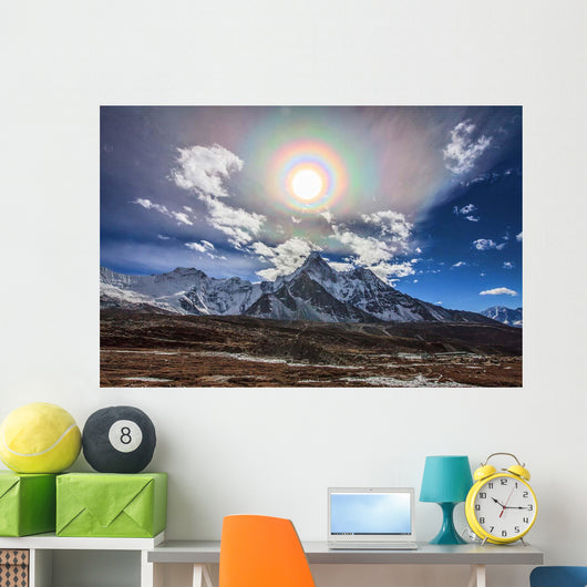 Solar Corona above Ama Wall Decal