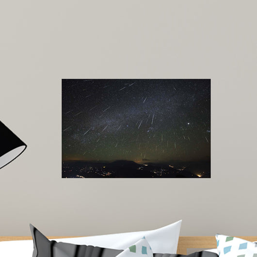 Geminids Meteor Shower Streaks Wall Decal