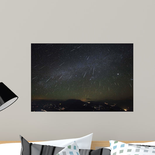 Geminids Meteor Shower Streaks Wall Decal