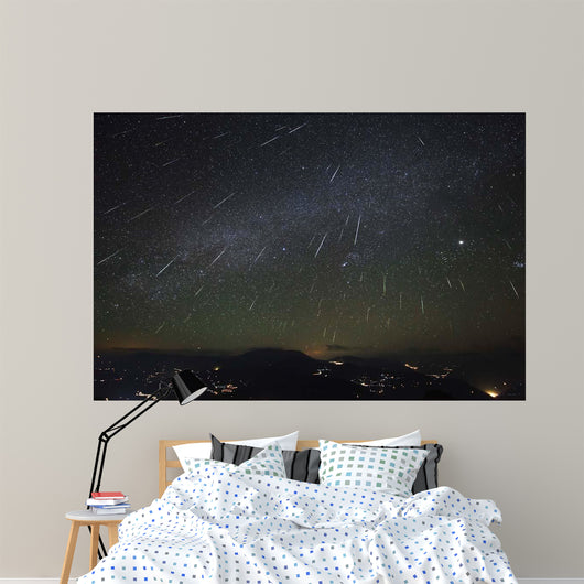 Geminids Meteor Shower Streaks Wall Decal