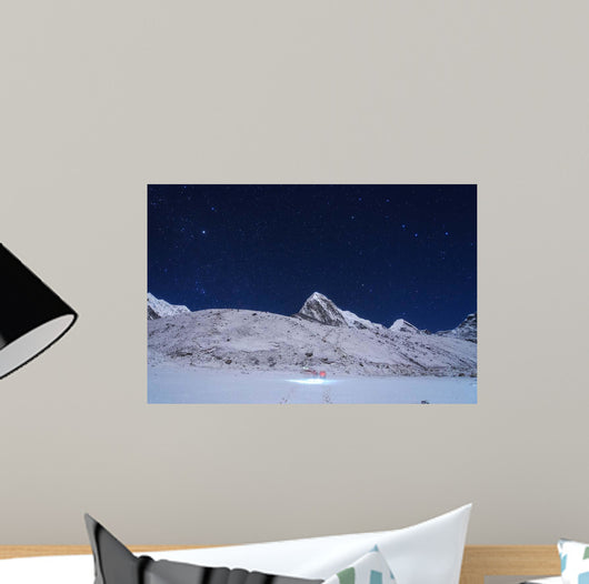 Visitors Trekking to Kala Wall Decal