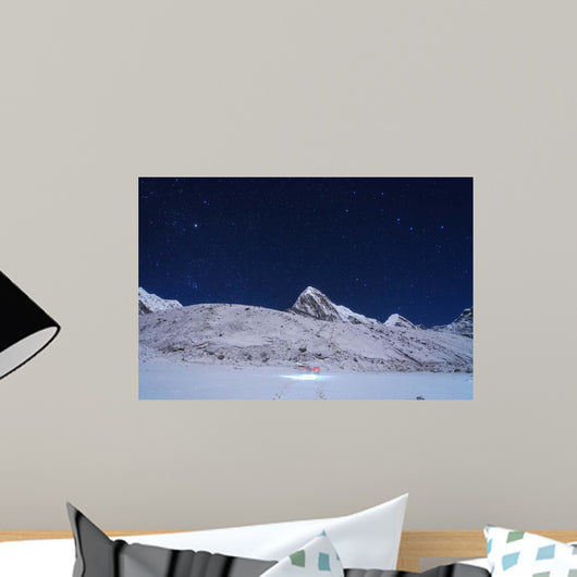 Visitors Trekking to Kala Wall Decal