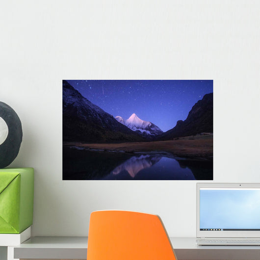 Orionid Meteor Steaks over Wall Decal