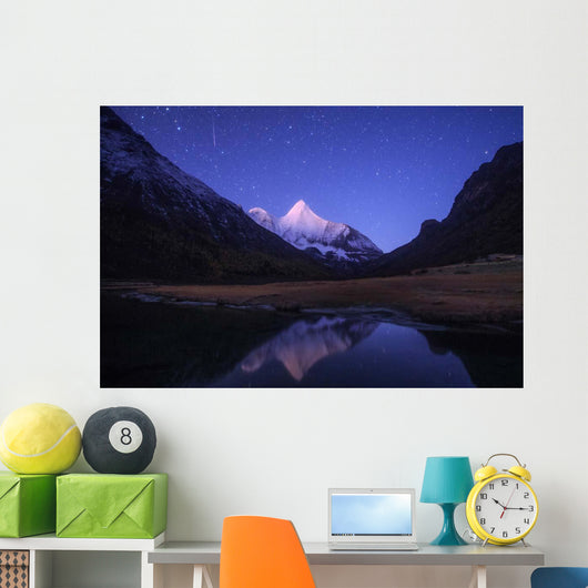 Orionid Meteor Steaks over Wall Decal