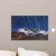 Circumpolar Star Trails above Wall Decal