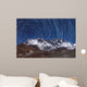 Circumpolar Star Trails above Wall Decal