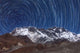 Circumpolar Star Trails above Wall Decal