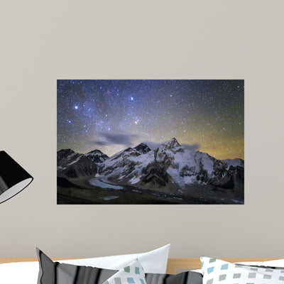 Bright Stars Auriga and Wall Decal shown on a wall