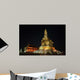 Samantabhadra Statue Dark Starry Wall Decal