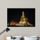 Samantabhadra Statue Dark Starry Wall Decal