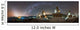 Night Sky over Buddhist Wall Decal