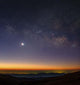 Milky Way and Venus Wall Decal