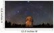 Winter Milky Way above Wall Decal