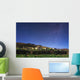 Northern Stars above Moonlit Wall Decal