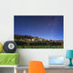Northern Stars above Moonlit Wall Decal